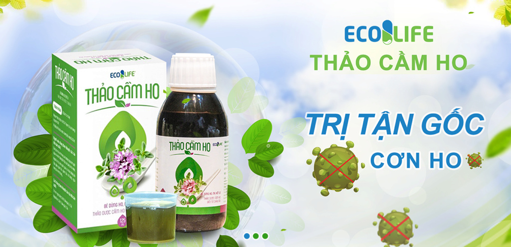 Thảo cầm ho Ecolife – Trị tận gốc cơn ho Banner11