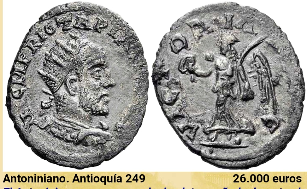 Los últimos denarios Romanos y los denarios Romanos de cobre "Limes". Screen82