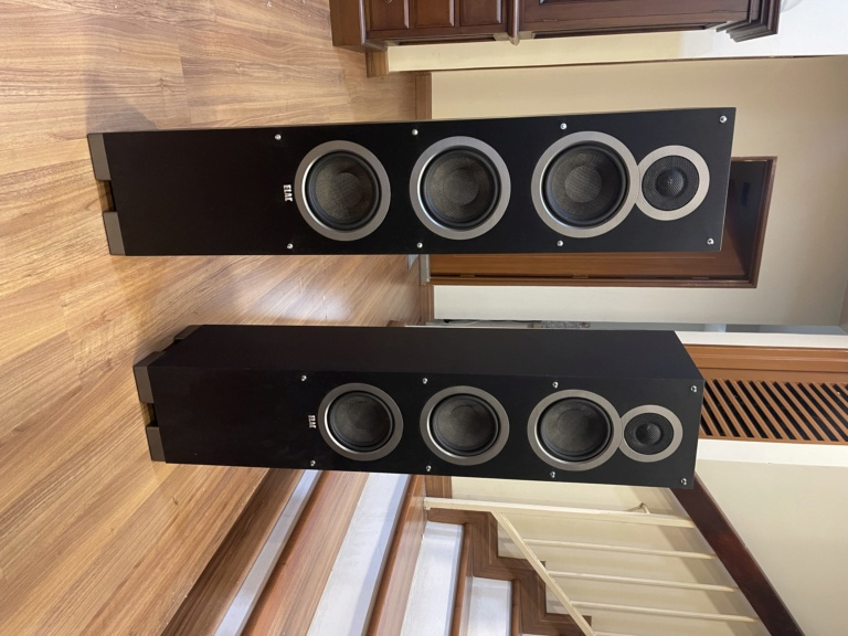 Elac F5 Floorstanding Speakers Img_3714