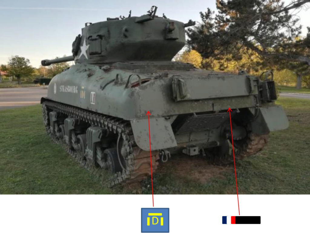 Taille et position des marquages d'un Sherman de la 2ème DB Photo_11