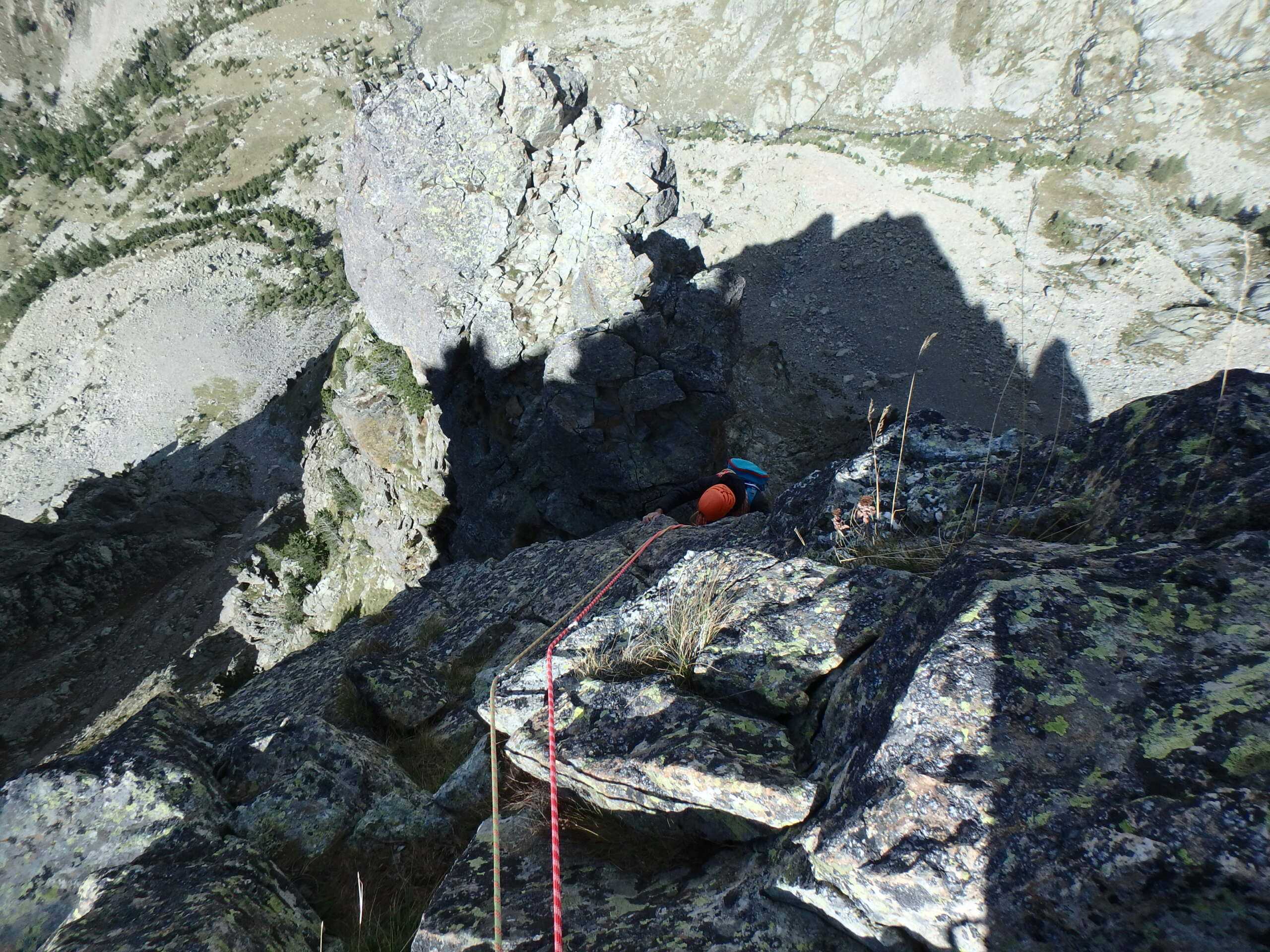 Une arrête de la fraicheur, au Grand Cayre de la Madone P9260633