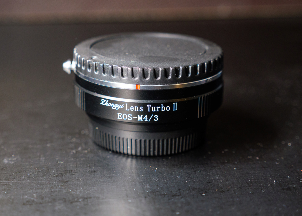 [VENDU-A CLASSER] ZHONGYI Lens turbo 2 - EF vers M43- P1101214