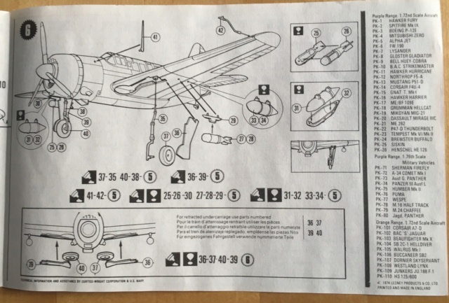 [MATCHBOX] CURTISS SB2C-1 HELLDIVER 1/72ème Réf PK104 Sb2c-115