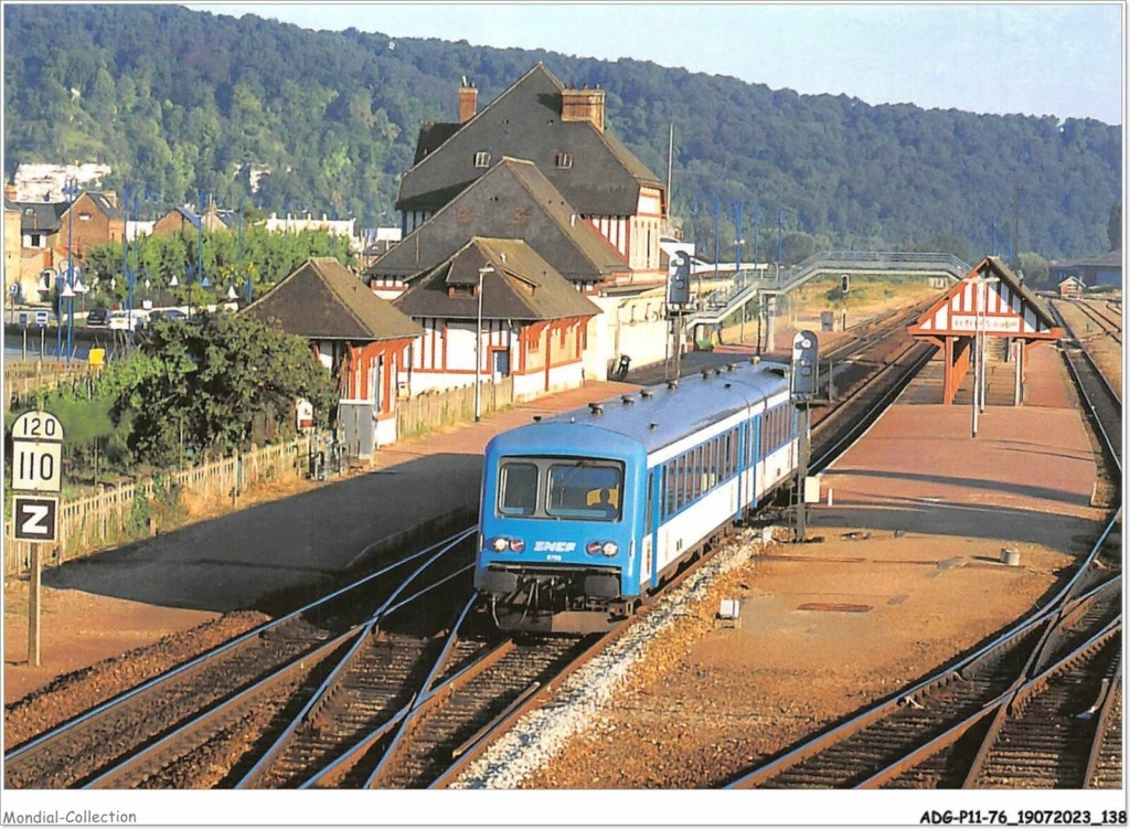 TER X4790 gare de St Aubin les Elbeuf (76) 2000 S-l16012
