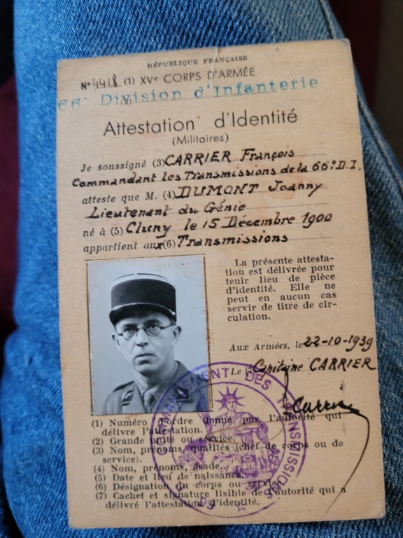 Attestation d'identité  20240310