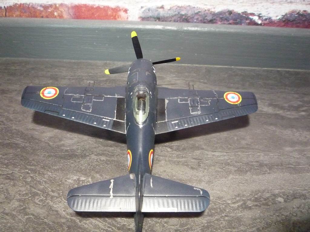 [HOBBY BOSS] Grumman F8F-1B Bearcat, Indochine, Janvier 1954, 1/72 P1180218