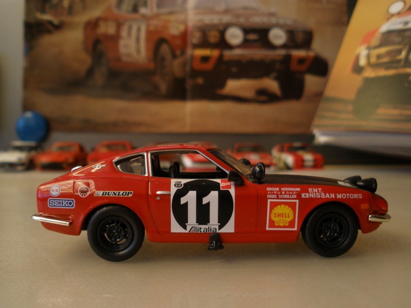 DATSUN 240Z WINNER EAST AFRICAN SAFARI RALLY 1971 IXO : 1/43 Mes_i457