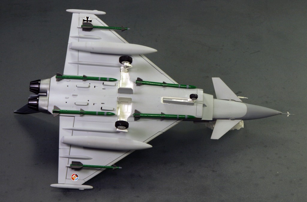 Eurofighter EF-2000 (prototype JP001) - Italeri 1/72ème Eurofi20