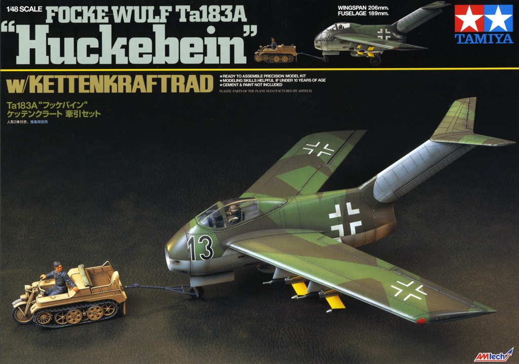 Focke-Wulf Ta183A "HUCKEBEIN" (1:48 - Tamiya) Ta_18324