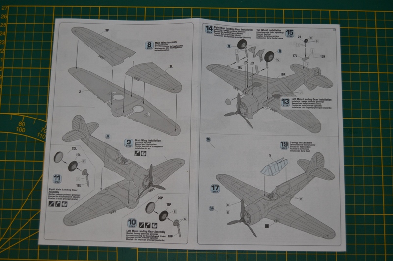 [MISTER CRAFT] P-36 / H.75 "Hawk" 1/72ème Réf 042141 Notice Dsc_0411