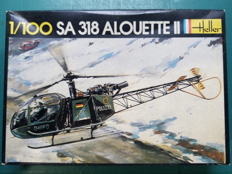 SUD AVIATION SA 318 ALOUETTE II 1/100ème Réf CADET 044 Img_2047