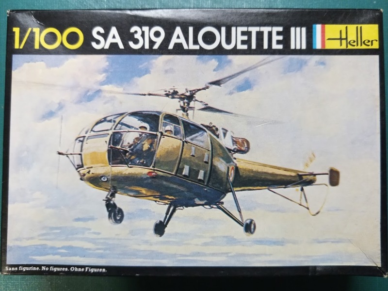 SUD AVIATION SA 319 ALOUETTE III 1/100ème Réf CADET 045 Img_2063