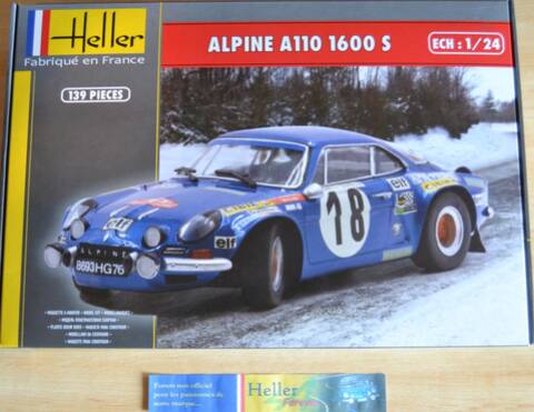 Acheter Alpine A110 1600 S - Heller 80745