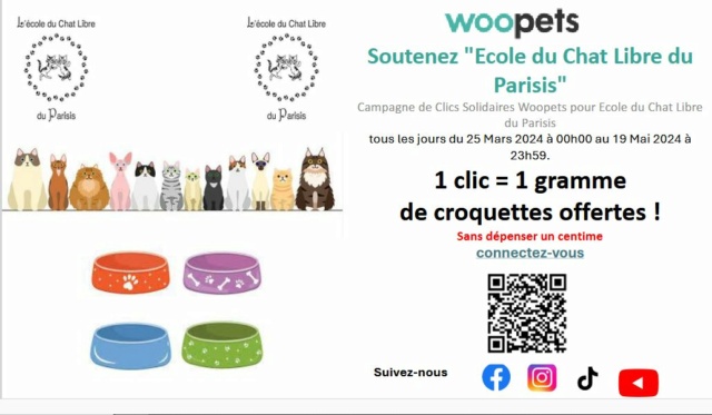 Forum de l'Ecole du Chat Libre du Parisis - Portail Woopet11