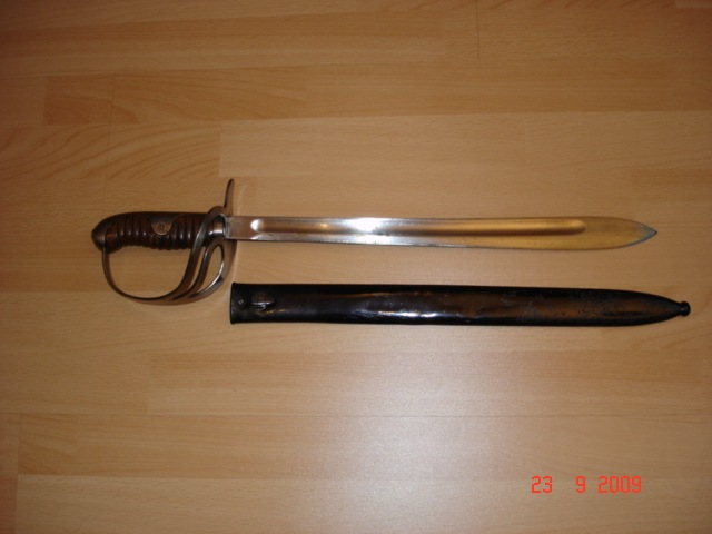 Sabre couteau d'abordage allemand modèle 1911 Sammlu21