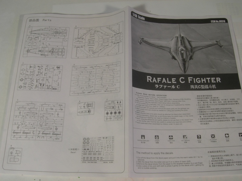 [HOBBYBOSS] 1/48 - DASSAULT RAFALE C  01911