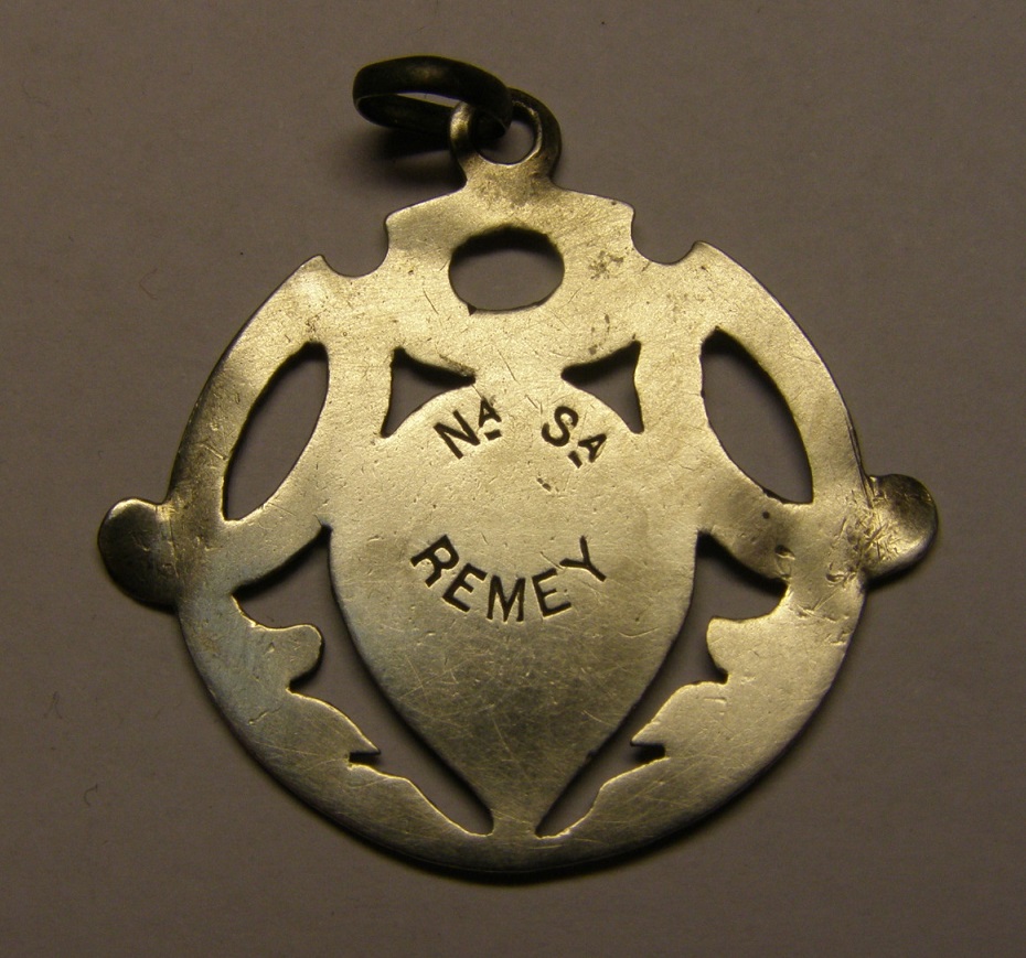 Medalla de N Sª del Remey, finales del siglo XIX. Mednov19