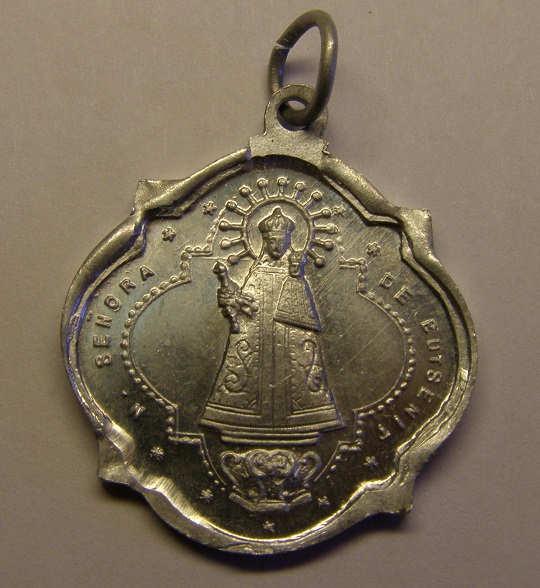 Otra medalla de Nª Sª de Butsènit, Lleida. Principios siglo XX. (AM) Tc_28_11