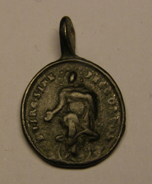 Medalla de la Virgen Inmaculada y la Sagrada Eucaristía. Siglo XVIII. Tc_3_110