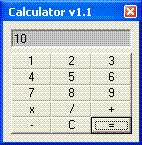 Cài đặt chương trình Calculator trên Visual Basic Maytin14