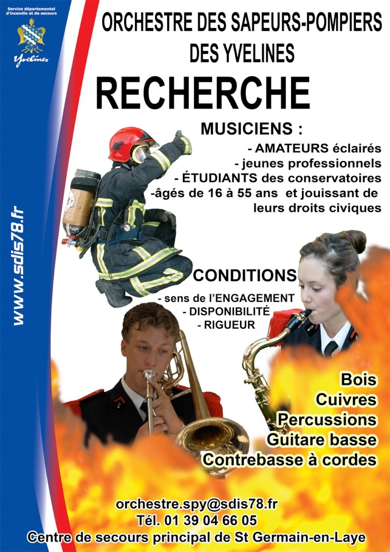 Orchestre d'harmonie des Sapeurs Pompiers des YVELINES recrute Recrut11