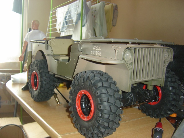 Modélisme jeep addict !!! jeep willys 1/6 militaire Dsc08411