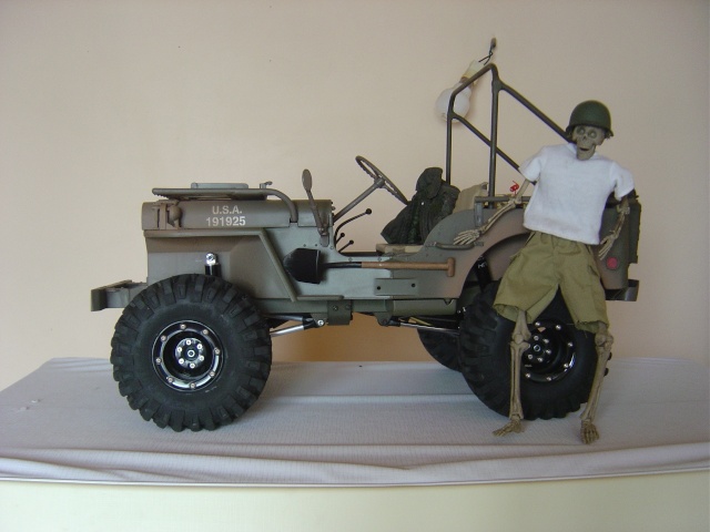 Modélisme jeep addict !!! jeep willys 1/6 militaire Dsc09010