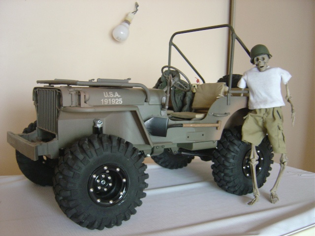 Modélisme jeep addict !!! willys US WWII 1/6ème fait en 2010 Dsc09011