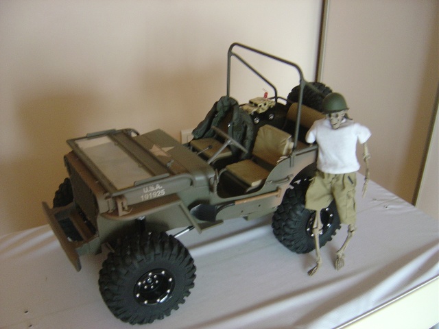 Modélisme jeep addict !!! willys US WWII 1/6ème fait en 2010 Dsc09012