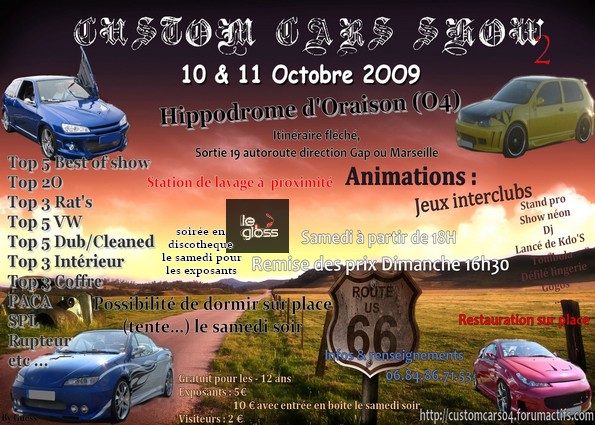 10 et 11/10/09 Custom Cars show 2  Oraison (04) Fly_cc10
