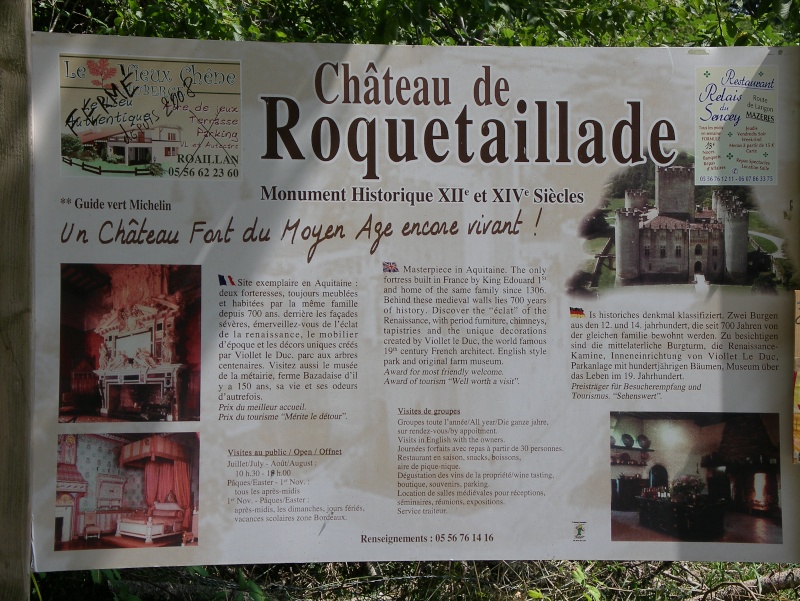 Chateaux de Roquetaillade (post en construction !) Imgp7444