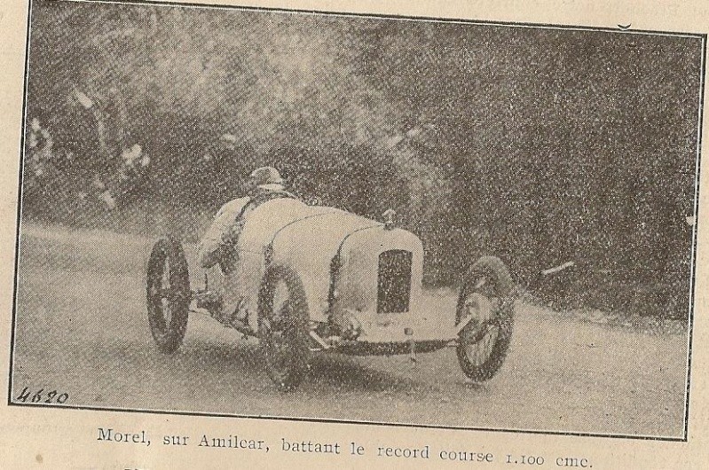 AMILCAR Cyclecar Voiturettes Grand Sport  " CHAPITRE 1 " - Page 2 Amilca12