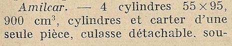 AMILCAR Cyclecar Voiturettes Grand Sport  " CHAPITRE 1 " - Page 2 Amilca17