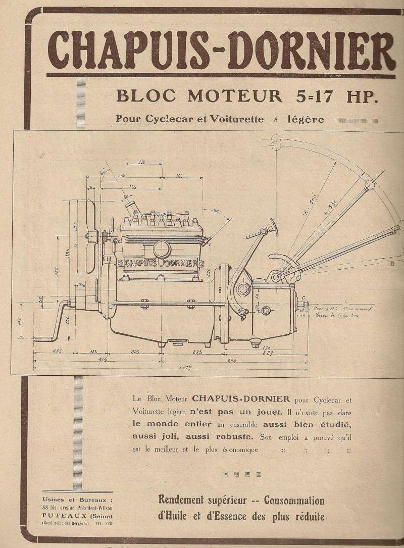 MOTEUR / MOTEURS de cyclecar et voiturette - Page 5 Chapui12