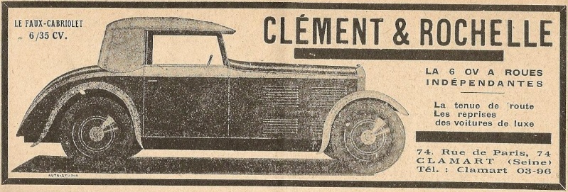 CLEMENT & ROCHELLE voiturette Clemen10