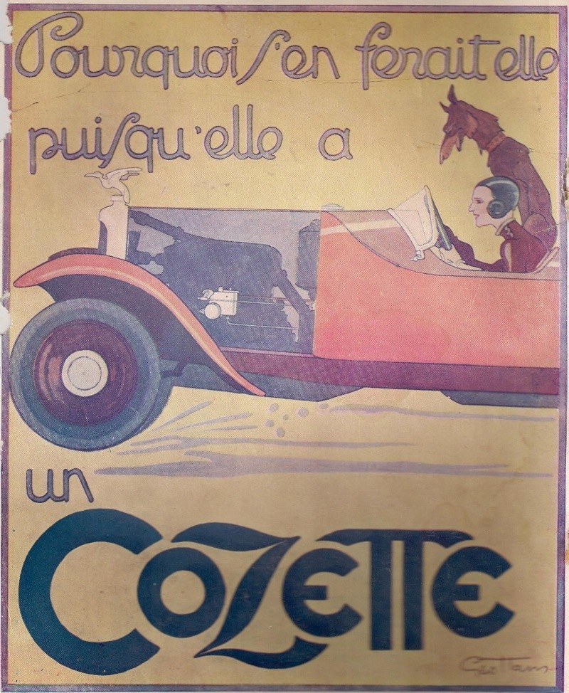 Publicités Pièces cyclecars Cozett11