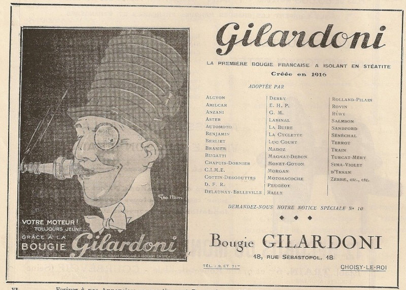 Publicités Pièces cyclecars - Page 3 Gilard10