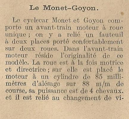 MONET & GOYON CYCLECARETTE Monet_12