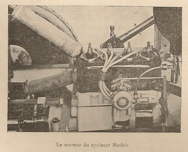 mathis - MATHIS cyclecar Moteur15