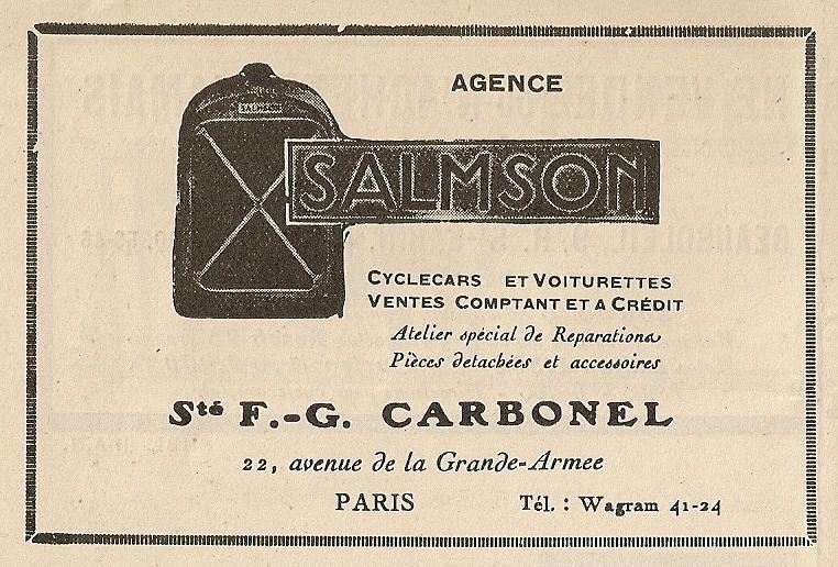 salmson - SALMSON cyclecar - Page 3 Salmso17