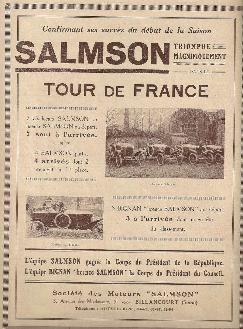 SALMSON cyclecar - Page 3 Salmso20