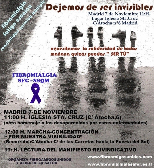 FIBROMIALGIA SFC-SSQM-ACTO EN MADRID 7 NOVI." DEJEMOS DE SER INVISIBLES" Copia113