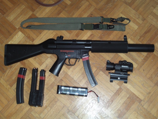 MP5 SD5 JG + Accessoires. A saisir urgent . File0910