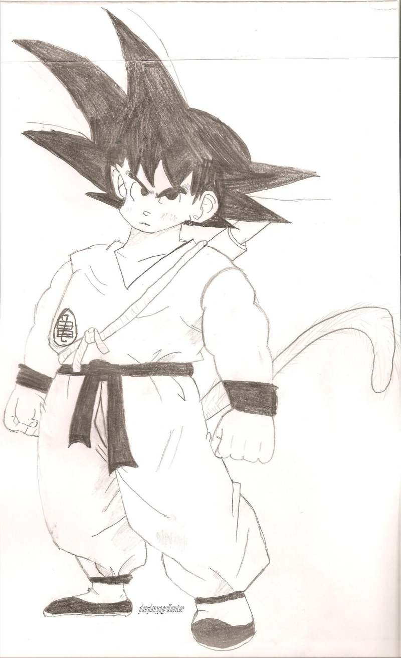 dessin de jojopylote Goku12