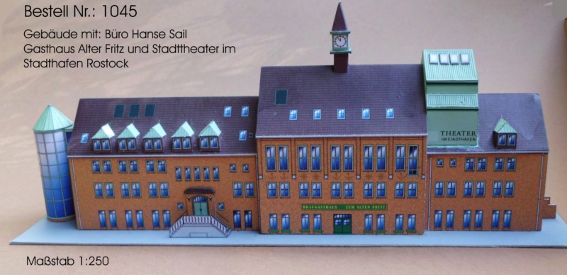 Gebäude mit Büro Hanse Sail/ Gasthaus Alter Fritz/ MDK-Verlag Neuheit Dsci2410