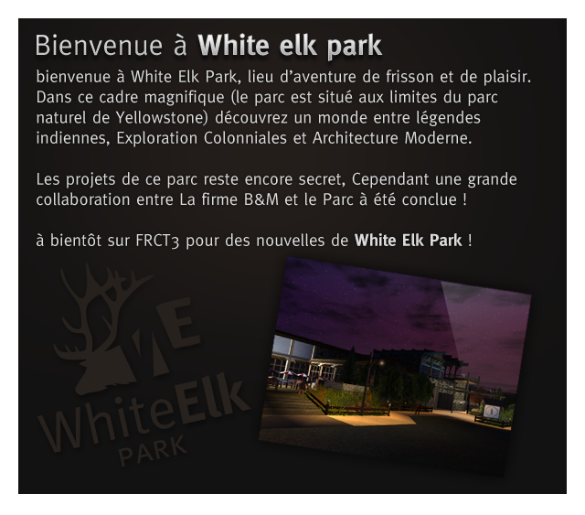 White Elk Park- UPDATE- Sans-t10