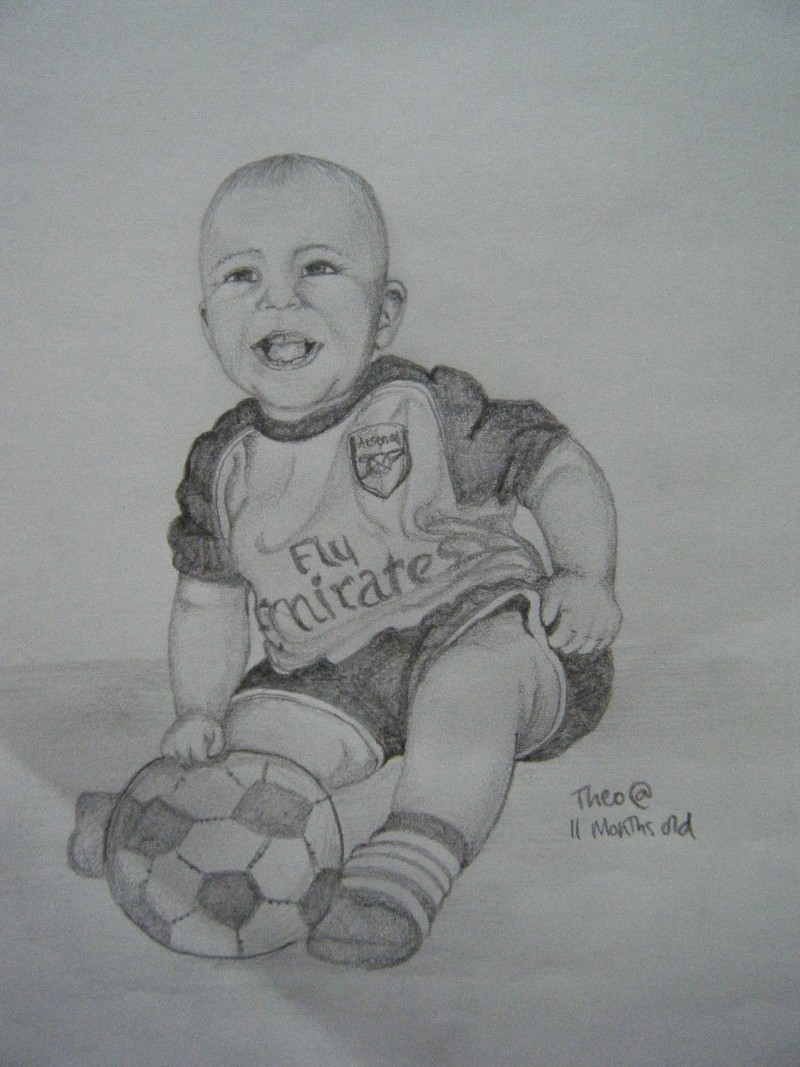 My recent drawings of Theo 2009_010