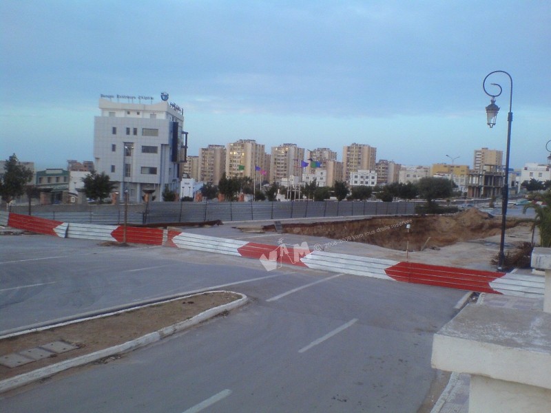 la nouvelle tremie de mostaganem deroulement des travaux M10