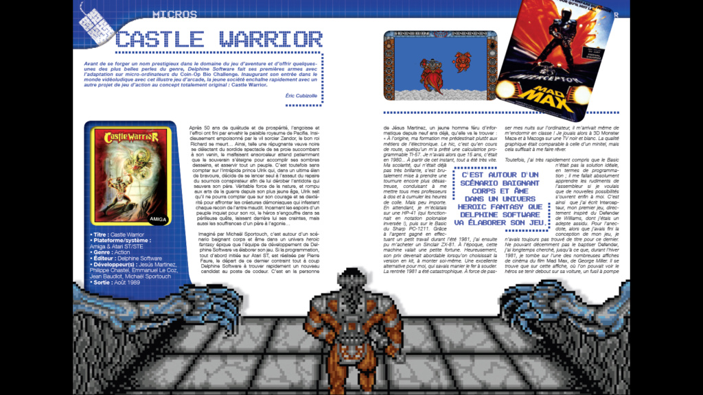 Articles Pix'n Love sur les jeux Amiga. Castle10