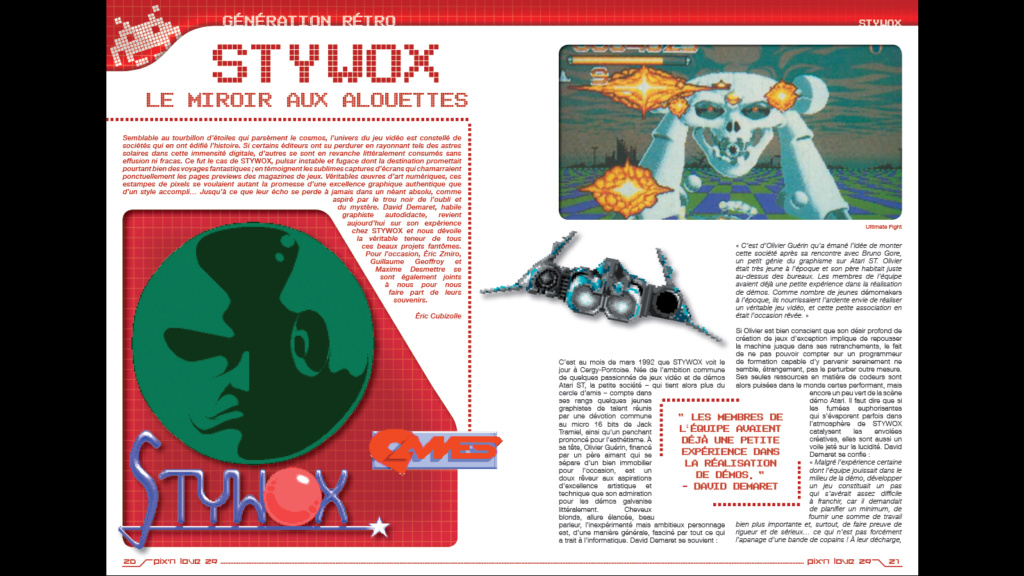 Articles Pix'n Love sur les jeux Amiga. Stywox10